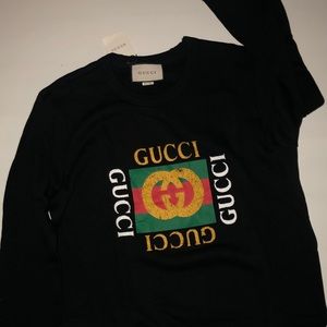 gucci square logo t shirt